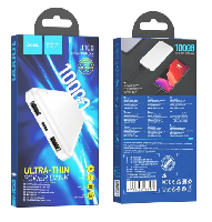 Портативные аккумуляторы  Портативный аккумулятор  Hoco J100 10000 mAh 2USB, 2.1A(Type-C, micro USB) intelligent Balance