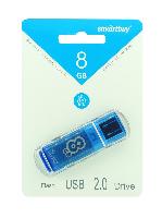 Флешки и карты памяти  USB Flash  8GB SmartBuy Glossy 