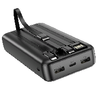 Портативные аккумуляторы  Портативный аккумулятор  BOROFONE  B-J20 10000 mAh 2USB,2A(Type-C, micro USB)