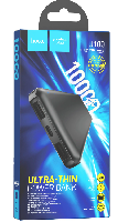 Портативные аккумуляторы  Портативный аккумулятор  Hoco J100 10000 mAh 2USB, 2.1A(Type-C, micro USB) intelligent Balance
