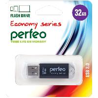 Флешки и карты памяти  USB Flash  32GB Perfeo E01 economy series