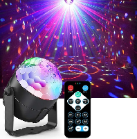 Лазерные проекторы  Светодиодный проектор для вечеринок (пульт) RGB (Bluetooth)