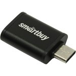 Кабели прочие, переходники  Переходник Smartbuy Type-C - USB A  (OTG) в блистере USB 3.0/3.1 (SBR-OTG05-K)