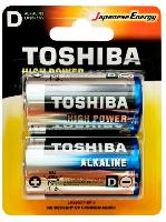 Элементы питания  Toshiba LR20/2BL High Power Alkaline (|20/80)