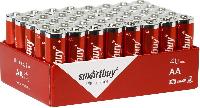 Элементы питания  Батарейка алкалиновая Smartbuy LR6/40 bulk (40/720) (SBBA-2A40S)