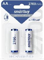 Элементы питания  Аккумулятор NiMh Smartbuy AA/2BL 2700 mAh (24/240) (SBBR-2A02BL2700)