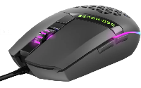Мышки  Мышь оптическая  провод.USB "RANDOM" Perfeo игровая светящаяся 6кн.1200-3200DPI