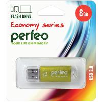 Флешки и карты памяти  USB Flash  8GB Perfeo E01 economy series