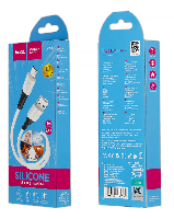 Кабель Micro USB  Кабель Micro HOCO X82 ,1 м, 2.4А, силиконовый круглый кабель