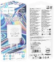 Зарядные устройства  СЗУ HOCO C109A PD20W+QC3.0 белый