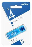 Носители информации   USB 2.0 накопитель Smartbuy 004 ГБ серия Glossy Синий (SB4GBGS-B)