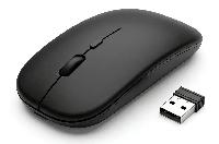 Компьютерные аксессуары  Perfeo мышь беспров. оптич., "NO NAME-2", 3 кн, 1600DPI, USB, чёрная, BULK