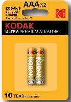 Элементы питания  KODAK LR03/2BL ULTRA PREMIUM Alkaline (|24/192)