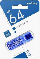 Носители информации   USB 3.0/3.1 накопитель Smartbuy 064 ГБ серия Glossy Тёмно-Синий (SB64GBGS-DB)