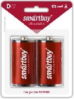 Элементы питания  Батарейка алкалиновая Smartbuy LR20/2B (12/96) (SBBA-D02B)