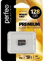 Носители информации   Perfeo microSDXC 128GB High-Capacity (Class 10) UHS-3 V30 w/o Adapter