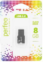 Носители информации   Perfeo USB 8GB M01 Black