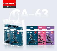 Кабель 8 pin  Кабель Lightning 8pin RECRSI CA-63 3А резиновый 1м в пакете