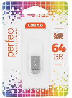 Носители информации   Perfeo USB 64GB M05 Metal Series