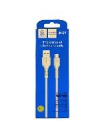 Кабель Type-C  Кабель Type-C vdenmenv D42T 2.4A резиновый 1м