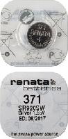 Элементы питания  Renata 371 SR920SW/10BOX