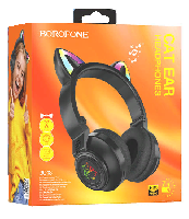 Наушники  Беспроводные наушники "Borofone" B-018  wireless Bluetooth, AUX, micro SD с ушками