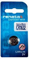 Элементы питания  Renata CR1632/1BL (|10/300)
