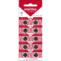 Элементы питания  Элемент питания Smartbuy LR1120/10BL 391 AG8 Alkaline Cell