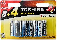 Элементы питания  Toshiba LR6/12BL High Power Alkaline (|72/288)