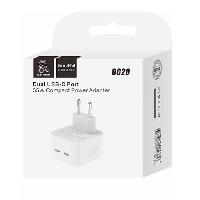 Сетевые зарядные устройства  СЗУ vdenmenv DC20 2USB-C  PD35W