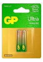 Элементы питания  GP LR03/2BL Ultra G-TECH (|20/160)