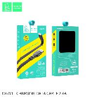 Кабель 8 pin  Кабель Lightning 8pin vdenmenv D47L 2,4А армированный плоский 1м