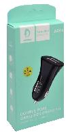 Автомобильные зарядные устройства  АЗУ vdenmenv DZ06 2USB  3.1A  15W