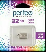 Флешки и карты памяти  USB Flash  32GB Perfeo M10 Metal Series
