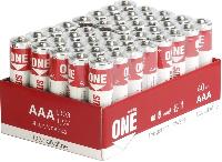 Элементы питания  Батарейка алкалиновая Smartbuy серия ONE LR03/40 bulk (40/960) (SOBA-3A40S-Eco)