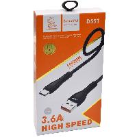 Кабель Type-C  Кабель Type-C vdenmenv D55T 3,6A текстильный 1м