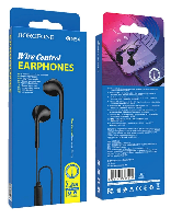 Наушники  Наушники BOROFONE B-M54  iP с микрофоном, круглый кабель ( упаковка-картон)