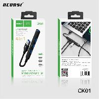 Мышки  USB-разветвитель RECRSI CK01 4USB Ports 3.0+2.0