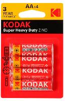 Элементы питания  KODAK R6/4BL Super Heavy Duty (|80/400)