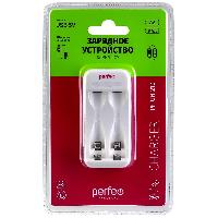 Элементы питания  Perfeo зарядное устройство PF-UN-210 Ni-MH/CD, 5V, 2 слота, AA/AAA (|PF_B4028)