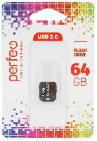 Носители информации   Perfeo USB 64GB M02 White