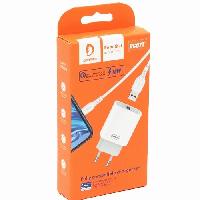 Сетевые зарядные устройства  Комплект СЗУ vdenmenv DC07V USB QC3.0 18W  + кабель micro 