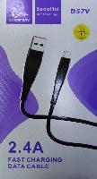 Кабель Micro USB  Кабель Micro vdenmenv D57V 2.4A силиконовый 1м