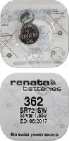 Элементы питания  Renata 362 SR721SW/10BOX
