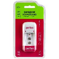 Элементы питания  Perfeo зарядное устройство PF-VN-210 Ni-MH/CD, 220V, 2 слота, AA/AAA/9V, таймер (|PF_B4035)