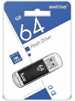 Носители информации   USB 3.0/3.1 накопитель Smartbuy 064 ГБ серия V-Cut Чёрный (SB64GBVC-K3)