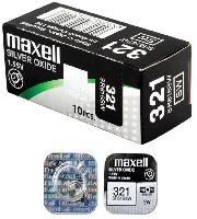 Элементы питания  MAXELL 321 SR616SW/10BOX