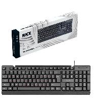 Компьютерные аксессуары  Perfeo клавиатура "NICE" стандартная, USB, чёрн
