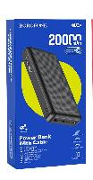 Портативные аккумуляторы  Портативный аккумулятор  BOROFONE  B-J3A 20000 mAh 2USB разъема 2A (Type-C, micro USB)