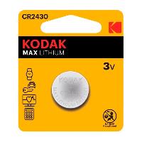 Элементы питания  KODAK CR2430/1BL MAX Lithium (|60/240)